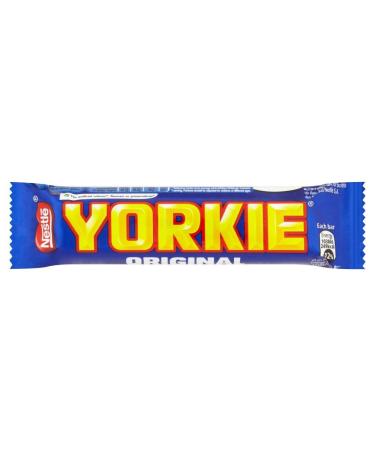 Nestlé - Yorkie Milk Chocolate Bar - Pack of 6 x 46g bars