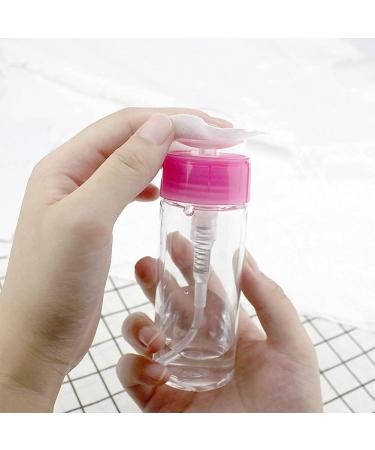 2pcs 100ml Nail Polish Remover Pump Dispenser Set for Makeup Art - BK-10N68 - Buy Online on GoSupps.com