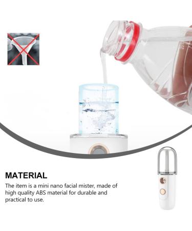 VOSAREA 3 Pi ces Appareil D'hydratation Par Pulv risation Mini Humidificateur Visage Pulv risateur Hydratant Pour Extensions De Cils Brumisateur Arroseur Manquer Abdos Blanche Petit - Buy Online on GoSupps.com