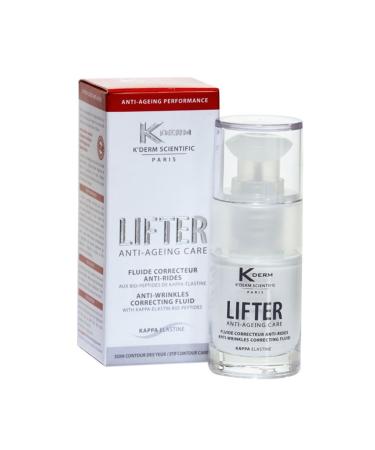 KDERM - Lifter Liquid Eye Concealer - Anti-Aging Care with Bio-Peptides of Kappa Elastin - Pump Bottle - 15 ml