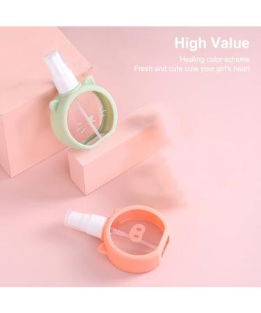 EIOLWJIEO 55ML Travel Empty Bottle Plastic Refillable Portable Spray Atomizer Pump Fluid Mist Essential Oil Dispenser Moisturizing Red - Buy Online on GoSupps.com