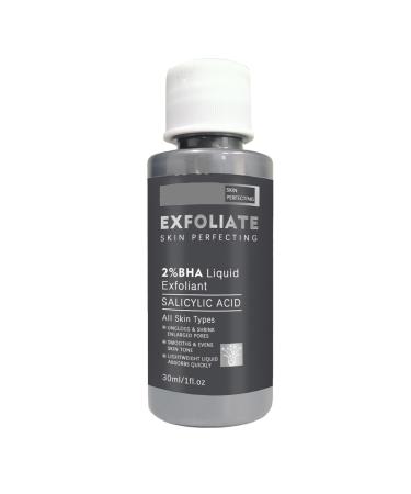 Salicylic Acid Serum 30ml - Face Exfoliator - Hyaluronic Acid Serum - Skincare Face Oil - Dark Spot Correcting Glow Serum - BHA Exfoliant - Hydrating Serum for Face Peeling Moisturising and Soothing