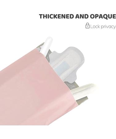 Sadocom 100 Women's Hygiene Disposal Bags - Odor-Inhibiting & Lockable Tampon Bags - Pink - Buy Online on GoSupps.com