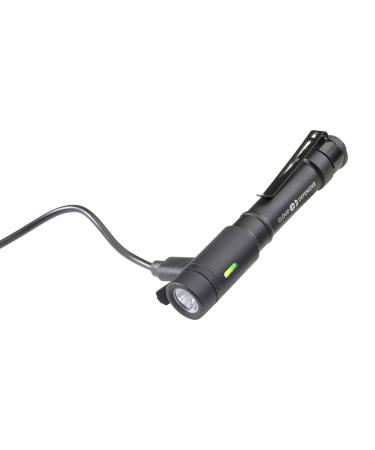 Cloud Defensive Chicro Admin Light 350 Lumen USB Rechargeable Pocket Flashlight EDC Black