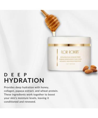 Exfoliating Facial Scrub by Flori Roberts | Face Mask for Women of Color | Moisturizing & Smoothing Skin Solution - Buy Online on GoSupps.com