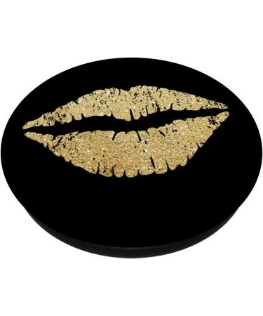 Lips Kiss Print Lipstick PopSockets - Stylish Phone Grip & Stand for Women | International Shipping Available - Buy Online on GoSupps.com