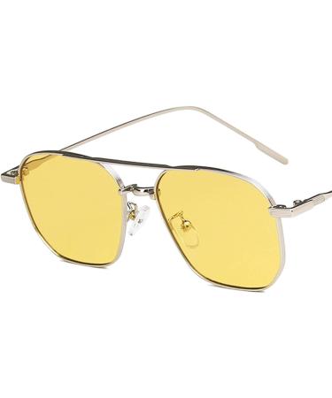 Buy Protective Blue Light Filter Glasses for Kids - Prescription-Free Gaming & Computer Glasses | Oval Design Z1103Z_1 - Yellow - Buy Online on GoSupps.com