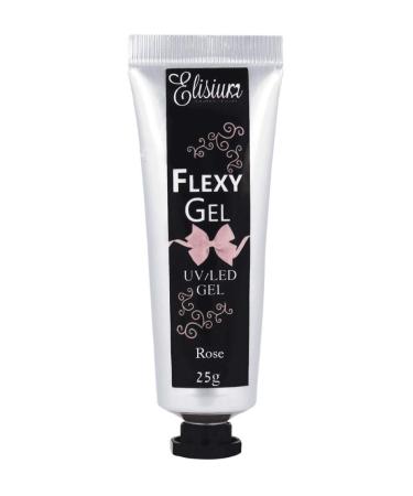 Elisium Flexygel Rose UV/LED nail care manicure building gel 25g