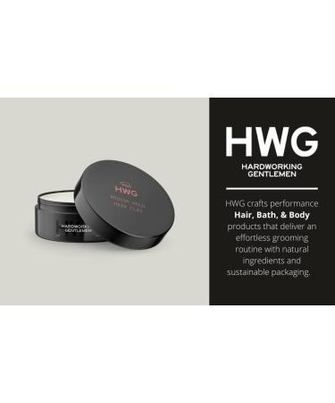 Hardworking Gentlemen Medium Hold Hair Clay - All Natural Matte Finish - 3oz - Long Lasting Hold - Buy Online on GoSupps.com