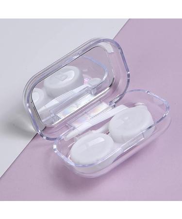 Shop Mobeon Cute Contact Lens Containers - 4 Portable Etui in Assorted Colors | Travel-Friendly with Secure Screw Closure - Buy Online on GoSupps.com