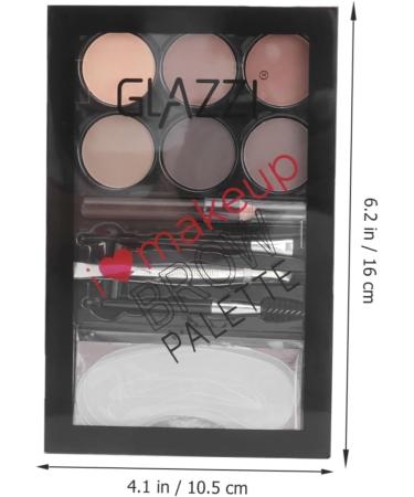 Healvian 4 Sets Eyebrow Powder Set Eyeshadow Beauty Cosmetics Pallet Waterproof Eyebrow Powder Flash Suit Abs - Buy Online on GoSupps.com