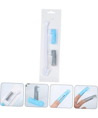 FOMIYES 9 pcs Tools and Brush Cleaning Professional Finger Double-head Cat Pet Plastic Teeth Dog 1 count (Pack of 1) Assorted Colorx3pcs - Buy Online on GoSupps.com