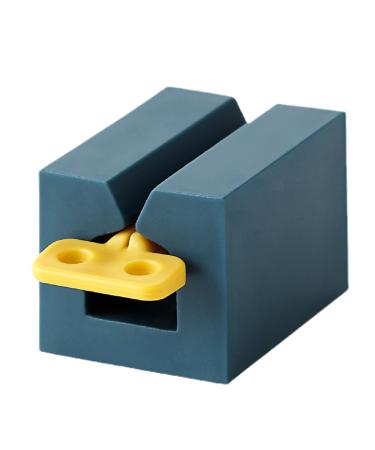 Toothpaste Squeezer Plastic Rolling Tube Toothpaste Dispenser Rotate Toothpaste for Seat Holder Stand Toothpaste Roller Toothpaste Holder Stand