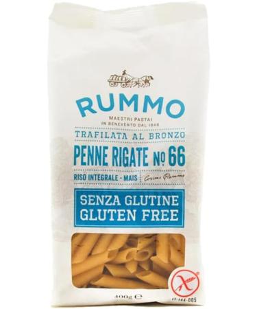 Gluten Free Pasta Bundle with Rummo Fusilli No.48 400g x1 and Penne No.66 400g x1 (Pack of 2) - Buy Online on GoSupps.com