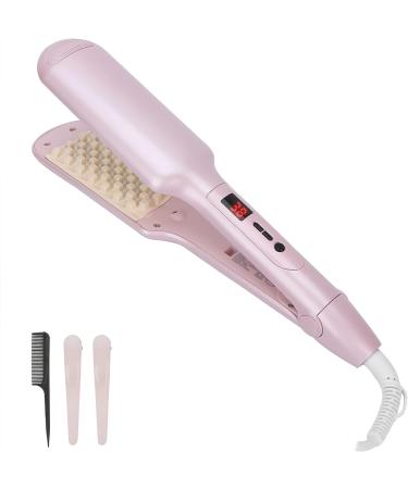 LCD Volumizing Curling Hair Iron with Wide Plates for Fluffy Hair Curler - UK - Buy Online on GoSupps.com