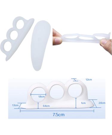 Soft Gel Hammer Toe Kit - 4 Piece Spreader Set for Pain Relief & Comfort - Buy Online on GoSupps.com