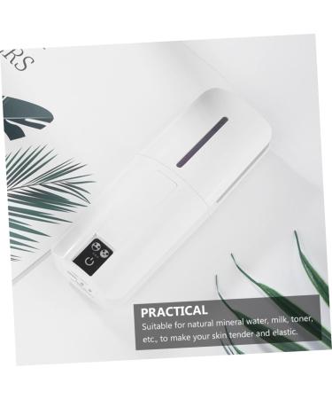 AUTSUPPL 1pc Hydrating Instrument Mist Sprayer Air Humidifier Nano Steamer Face Beauty Sprayer White Abs - Buy Online on GoSupps.com