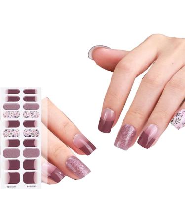 Limtula Professional Gel Nail s Full Wraps for Girls No Waiting Time No Nail Damage UV LED Lamp Required Nail Decoration BSS0251 - Buy Online on GoSupps.com