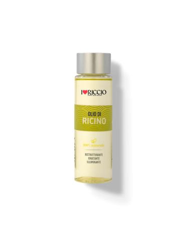 I LOVE RICCIO I Love Hedgehog castor oil 100 natural strengthening hair oil restoration and revitalization ideal for dry swollen or treated hair 100 ml