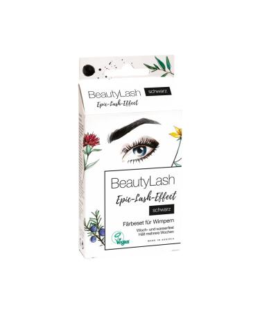 Beauty Lash Dye Set for Very Dark Eyebrows Black 7 ml