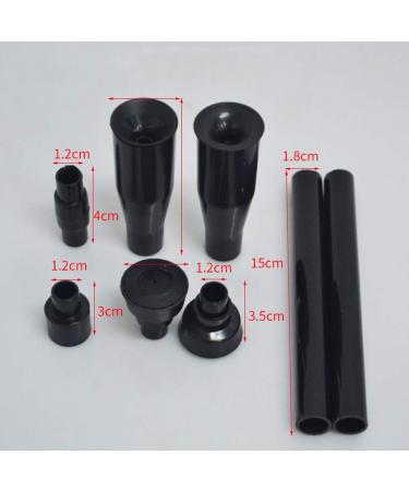 Angoter Fountain Pump Nozzle Set Multifunction Plastic Waterfall Garden Spray Heads for Pool Pond Fountain Submersible Pump - Buy Online on GoSupps.com