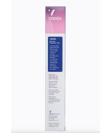 Versea Easy Lab One Step Pregnancy Kit - 2 Pack | 99% Accuracy Rapid Response Tests for Early Detection - Fast & Easy Home Use - Buy Online on GoSupps.com
