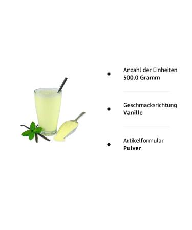 Vanilla Vital-Molke Drink Powder - Aspartame & Preservative Free 500g | Ideal for Detox & Versatile Use - Buy Online on GoSupps.com