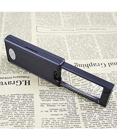 Magnifying Glass 45X with LED Light HD Lens UV Light Handheld 2.5X Illumination Magnifier Assisted Mirror Magnifier - Buy Online on GoSupps.com