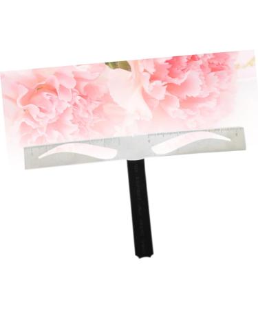 Outanaya 1pc Eyebrow Ruler Stencil Eyebrow Template Eyebrow Drawing Tool Positioning Ruler Stainless Steel Size 1 As Shown - Buy Online on GoSupps.com