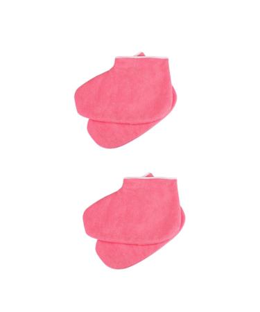 minkissy 2paires Chaussettes De Th rapie Cire Pour Couvre Hydratants Pour Soins De Beaut Pour Th rapie Paraffine Salon Domicile