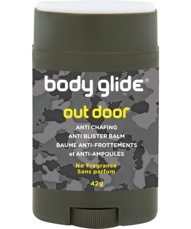 Body Glide Outdoor Anti Chafe Balm (for Canadian Sale Only) 42 g (Pack of 1) 42g