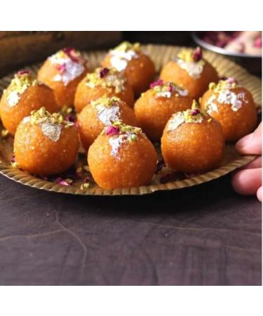 Rakhi Diwali Special (Motichoor Laddu) Gift Hamper for Brother Sister Delicious Indian Traditional Sweets Best Gift For All Occasions Tasty Treat For Family & Friends Sold By Kidzbuzz (600g) - Buy Online on GoSupps.com