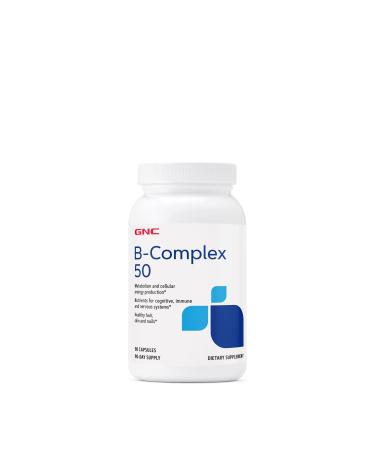 GNC B-Complex 50-90 Capsules (90 Servings)