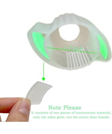 Mediss Silicone Doorknob Grips - Easy Open Living Aid for Arthritis, Elderly, Disabled - Fluorescent - 4PCS - Buy Online on GoSupps.com