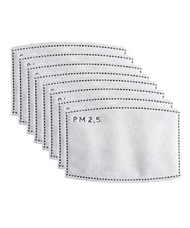 30 x PM2.5 Activated Carbon Filters 5 Layers Replaceable Filters for Face Coverings Cotton Cover Mask Inserts - Skootway - UK Seller