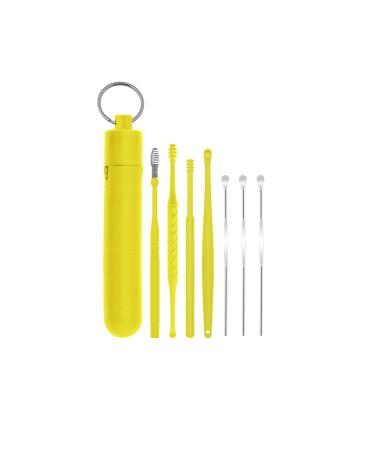 TARVIT Earwax Removal Products 1PC Ear Cleaner Earwax Removal Tool Reusable Ear Cleaning Wax Remover Spring Spoon Ear Pick Cleanser Care