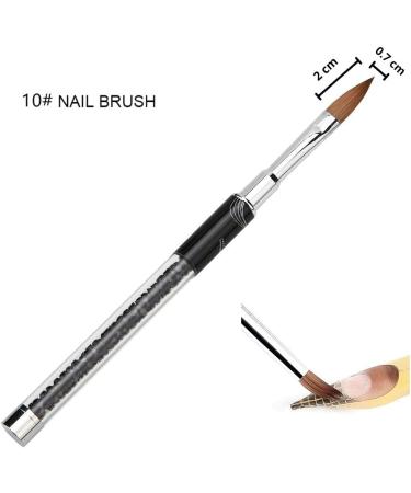 Marta Cibelina Acrylic Nail Art Brush No. 10 - Professional Quality Brush for Acrylic Nail Modeling - International Shipping Available - Buy Online on GoSupps.com