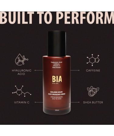 Golden Hour Bronzing Cream | Age-Defying Vegan Body Bronzer | Long-Lasting Natural Glow | Paraben-Free & Fast Absorbing - Buy Online on GoSupps.com