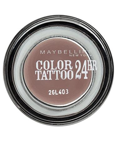 Gemey Maybelline Eyestudio Color Tattoo 24-Hour Eye Shadow 40 Permanent Taupe by Maybelline