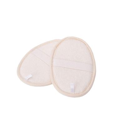 AKOAK 4 Pcs Natural Loofah Bath Towel Set - Exfoliating and Eco-Friendly Sponge Mats - Buy Online on GoSupps.com
