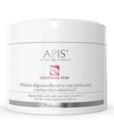 Apis Professional Couperose Stop Wild Rose and Vitamin C Algae Mask for Capillary Skin 100g