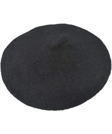 MuYaoPet French Artist Wool Beret Hat for Dog & Cat - Black, One Size - Buy Online on GoSupps.com