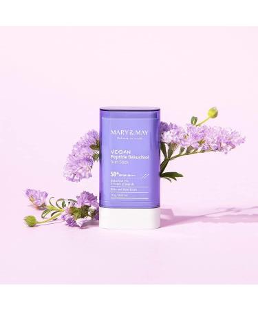 Mary&May Vegan Peptide Bakuchiol Sun Stick 50+ PA++++ 18g - Buy Online on GoSupps.com