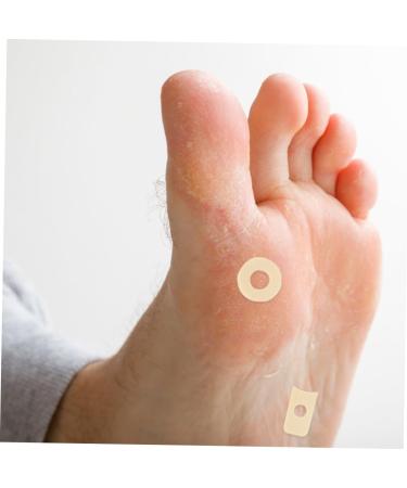 4sheets Latex Corn Stickers Pad Gel Corn Stickers Functional Feet Sticker Toe Corn Remover Foam Stickers Silicone Gel Toe Separator Cushions Toe Protector Foot Latex Sponge - Buy Online on GoSupps.com