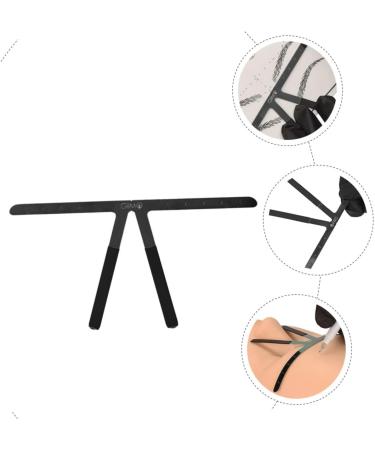 Ipetboom 5pcs Embroidery Eyebrow Ruler Eyebrow Stencil Make up Kit Eyebrow Position Ruler Tool Household Nose - Buy Online on GoSupps.com