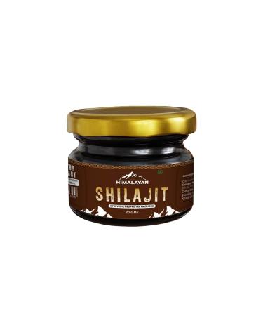 Divya Himalayan Shilajit/Shilajeet Gold Resin - 20g | 500mg/Serving | 40 Servings | Boost Muscle Growth & Stamina | Contains 24 Carat Gold | 1.5 Month Supply
