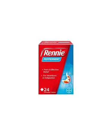 Rennie Peppermint 24 Tablets