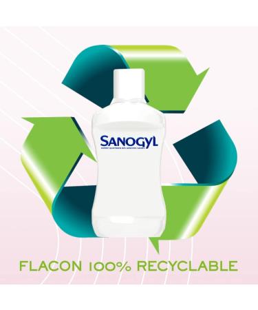  Sanogyl SANOGYL Antibacterial Mouthwash 500 ml Pack of 4 - Buy Online on GoSupps.com