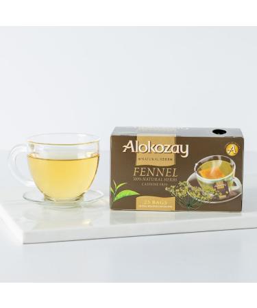 Alokozay Fennel Herbal Tea-25 Tea Bags in Heat Sealed Envelopes 50g - Buy Online on GoSupps.com