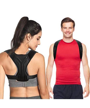 Posture Corrector Posture Corrector Back Brace Shoulder Back Support Belt Shoulder Posture Adjust Magnetic Therapy For Back Brace (Black S) Better life - Buy Online on GoSupps.com